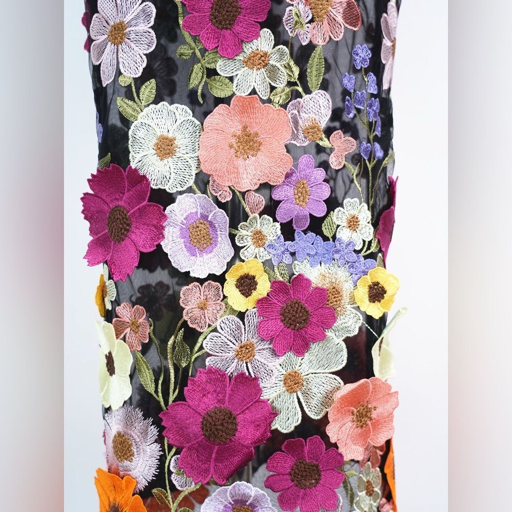 NWOT BRONX AND BANCO BOUQUET MARAYA JASMI NE MAXI DRESS, wedding guest dress - Picture 7 of 15
